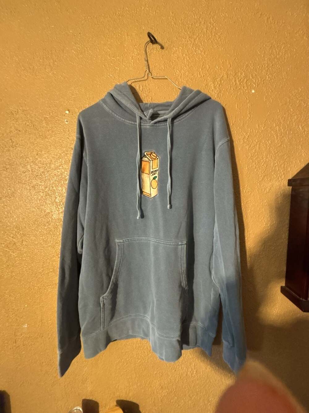 Independent Trading Company Orange Juice Carton Graphic hoodie